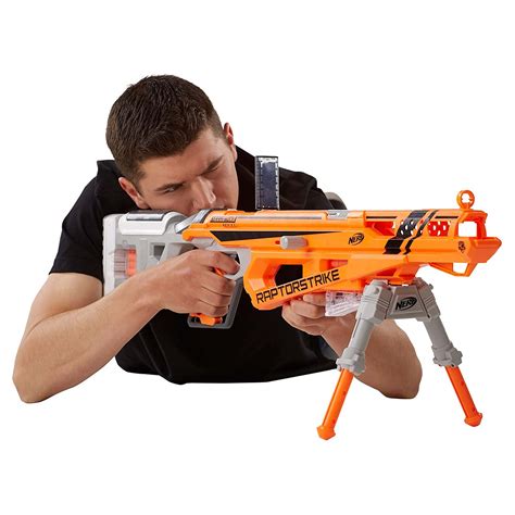 nerf accustrike raptorstrike action figure.